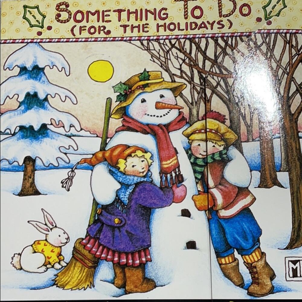 Mary Englebreit “Something to do for the Holidays” a coloring and activity book